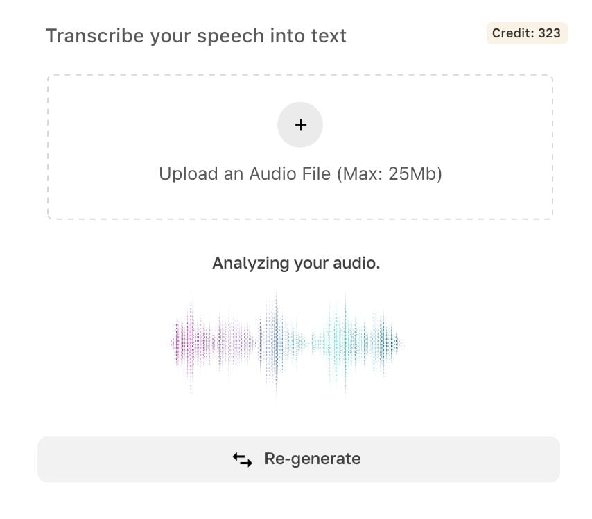 AI Speech Generator
