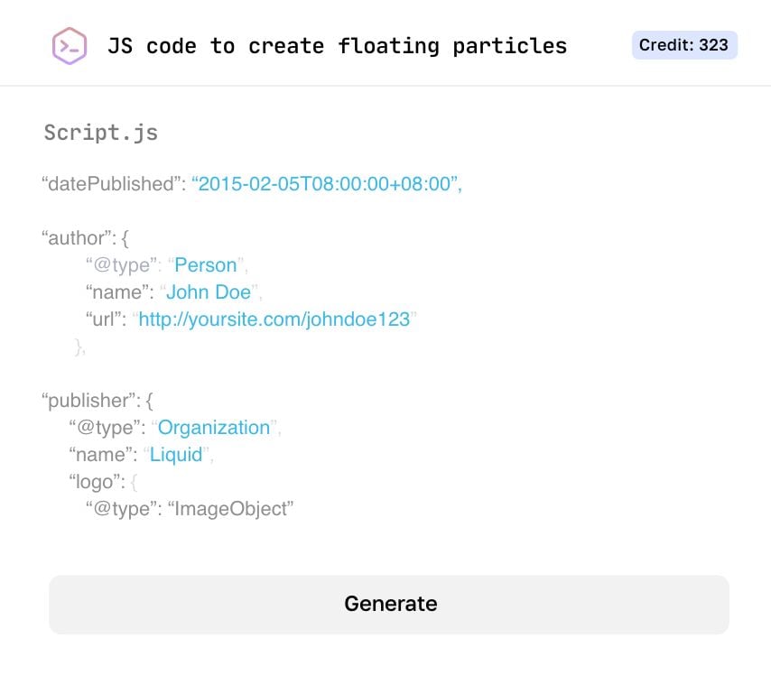 Code Generator